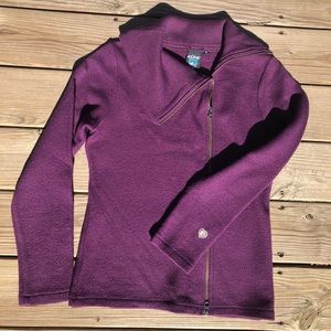 Kuhl asymmetrical zip sweater